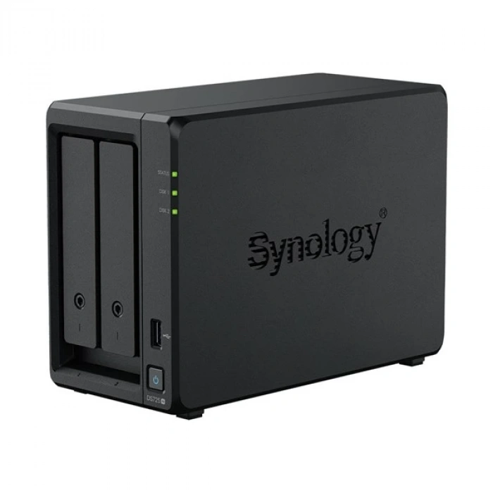 SYNOLOGY DS725 PLUS RYZEN 1600-16GB RAM- 2-diskli Nas Server (Disksiz)