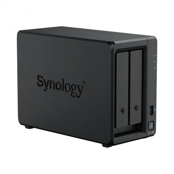 SYNOLOGY DS725 PLUS RYZEN 1600-16GB RAM- 2-diskli Nas Server (Disksiz)