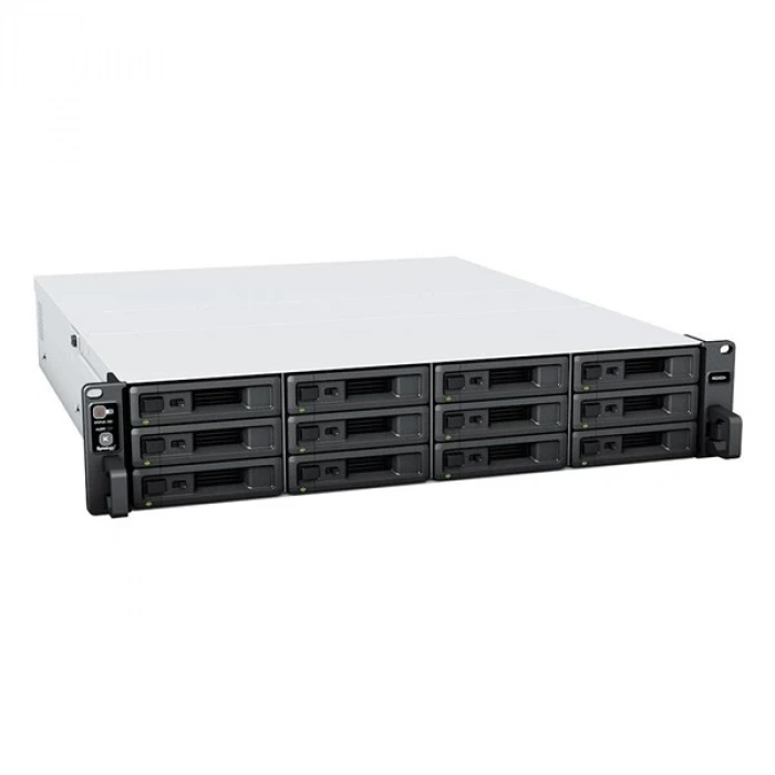 SYNOLOGY RS2423 PLUS RYZEN V1780B-8 GB DDR4 ECC UDIMM-12-Diskli Rack Nas Sunucu (Disksiz)