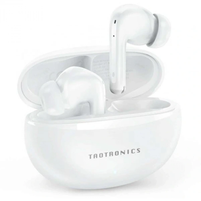 TAOTRONICS Anc TT-BH1118-WH Mikrofonlu 5.3 Bluetooth Kulaklık Beyaz