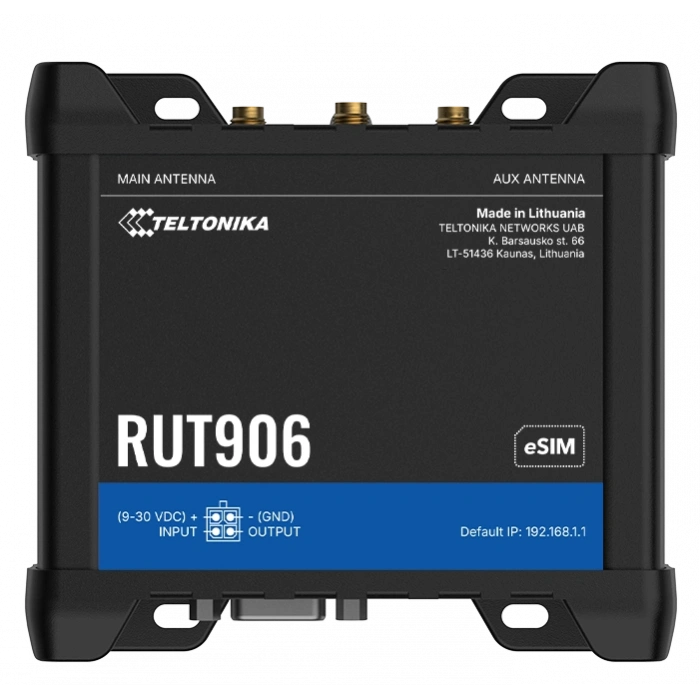TELTONIKA RUT906 2.4GHZ EV Ofis Tipi  4G/5G LTE Router
