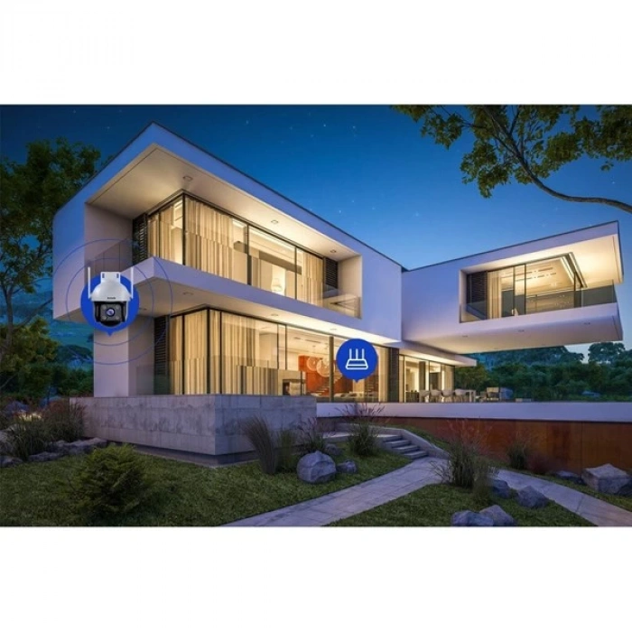 TENDA 2MP CH3 Kablosuz Outdoor Pan/Tilt IP Kamera