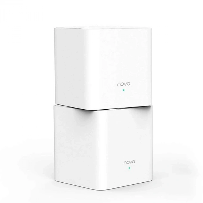 TENDA NOVA MW3-2 1200mbps AC1200 Dual Band Mesafe Genişletici EV Ofis Tipi Mesh Router 2li Paket
