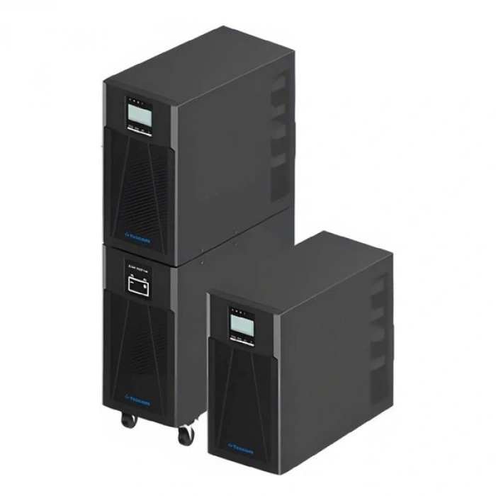 TESCOM 10KVA NEOLINE ONLINE 1/1F LCD EKRAN UPS 16x 12v 7amper