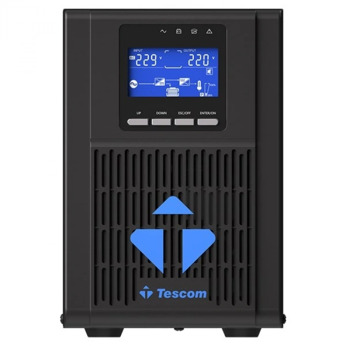 TESCOM 1kva NEOLINE 1/1 Online Ups 12v 9amper
