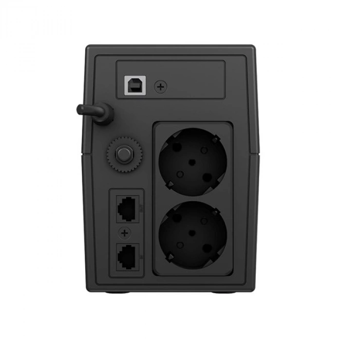 TESCOM 600VA LEO+ LEO600AP Modem Protect Lcd Ekran Line Interactive Ups