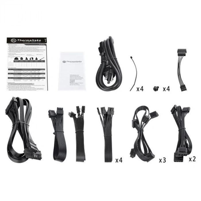 THERMALTAKE 1200W 80+ PLATINUM TOUGHPOWER PS-TPD-1200FNFAPE-3 14cm Fanlı Power Supply