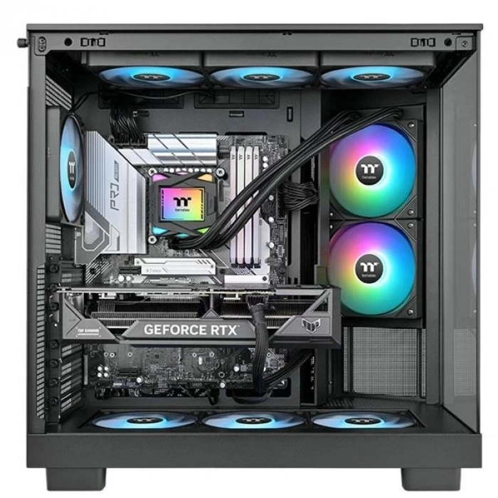 THERMALTAKE 240MM LA240 CL-W457-PL12SW-A AM5-1851P RGB SIVI SOĞUTMALI İŞLEMCİ FANI