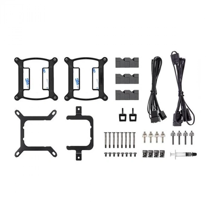 THERMALTAKE 240MM TH240 v2 CL-W361-PL12SW-A ARGB AM5-1851P SIVI SOĞUTMALI İŞLEMCİ FANI