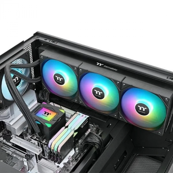 THERMALTAKE 360MM LA360 CL-W459-PL12SW-A AM5-1851P RGB SIVI SOĞUTMALI İŞLEMCİ FANI