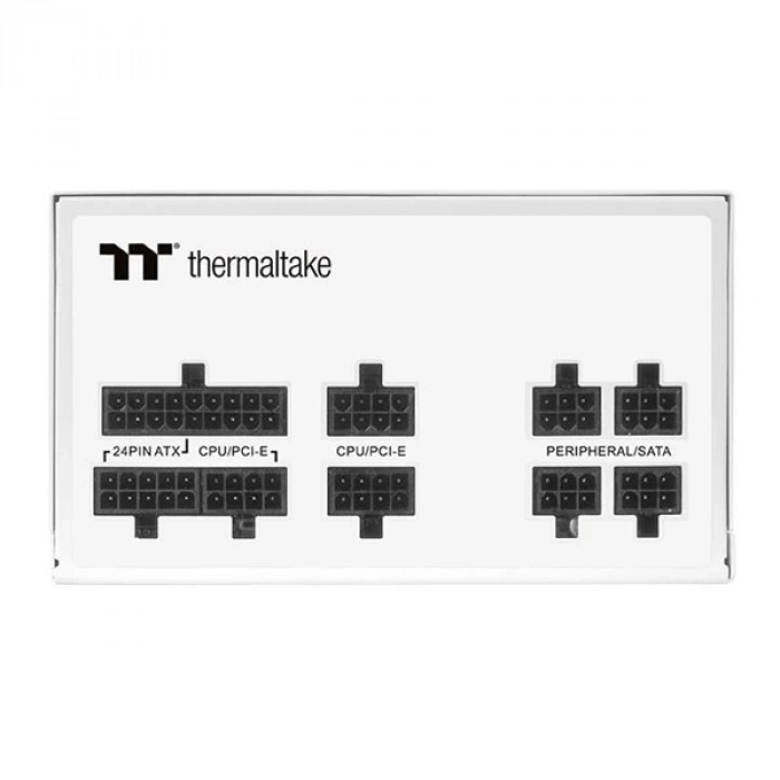 THERMALTAKE 750W 80+ GOLD TOUGHPOWER GF1 PS-TPT-0750FNFAGE-W TAM MODÜLER POWER SUPPLY BEYAZ