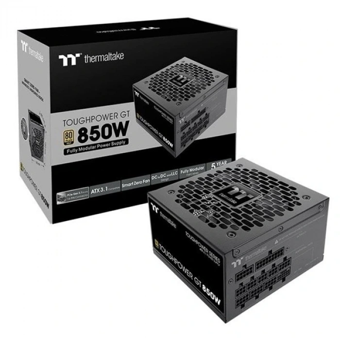 THERMALTAKE 850W 80+ GOLD TOUHGPOWER PS-TTP-0850NNFAGE-2 PCIE 5.0 TAM MODÜLER POWER SUPPLY KUTUSUZ