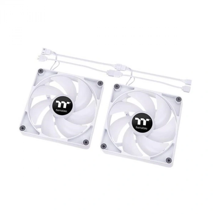 Thermaltake CT120 CL-F153-PL12SW-A Beyaz ARGB 2x120mm Kasa Fan Kiti