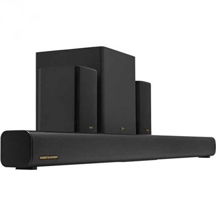 THONET Vander Rein HK096-03618 200W RMS Bluetooth HDMI Soundbar + Subwoofer 5.1 Hoparlör