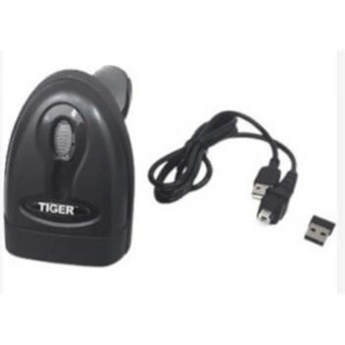 Tiger CS611-BT 1D CCD 2.4Ghz+Bluetooth Kablosuz Barkod Okuyucu