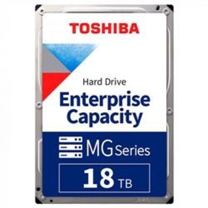 Toshiba 18TB 3.5 MG09ACA18TE SATA 3.0 7200 RPM 7-24 Güvenlik-ENT Harddisk