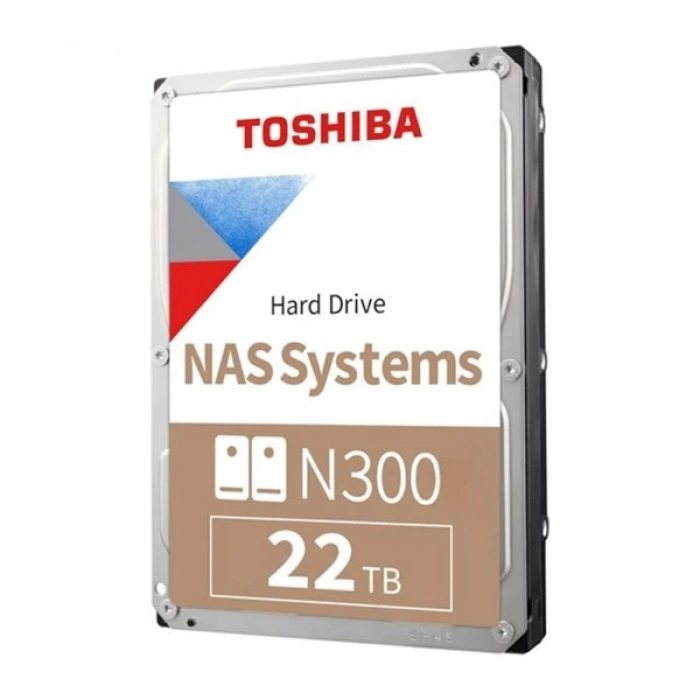 TOSHIBA 22TB N300 HDWG62CUSZVA 512GB 7200RPM SATA3 NAS DİSKİ