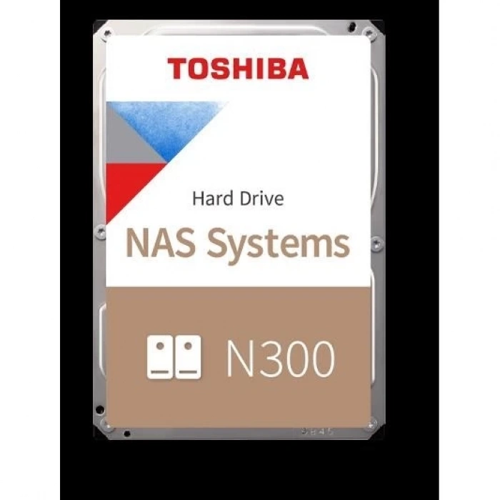 TOSHIBA 22TB N300 HDWG62CUZSVA 512MB 7200RPM SATA-3 NAS DİSKİ