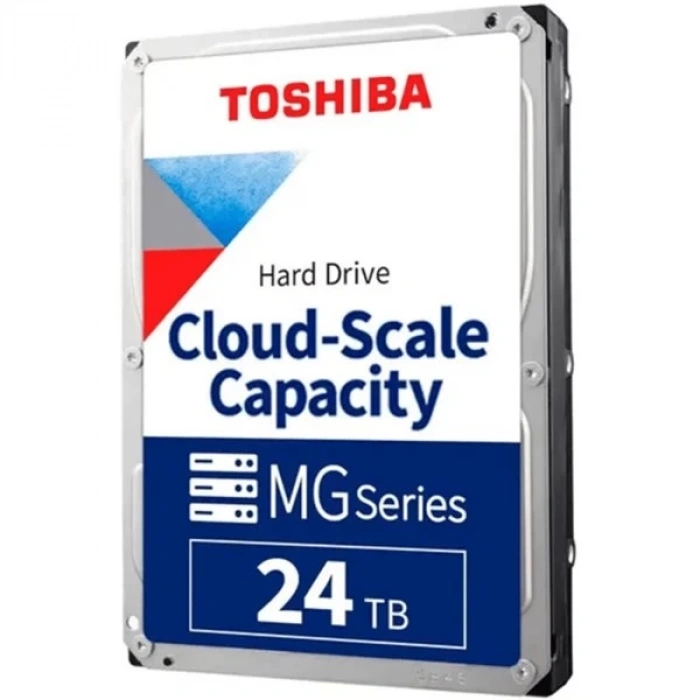 TOSHIBA 24TB MG11 MG11ACA24TE 512MB 7200RPM ENTERPRISE SATA-3 NAS VE GÜVENLİK DİSKİ
