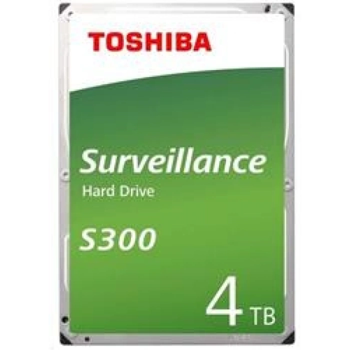 Toshiba 4TB HDWT840UZSVA S300 3.5 256Mb 5400rpm Güvenlik 7-24 Harddisk