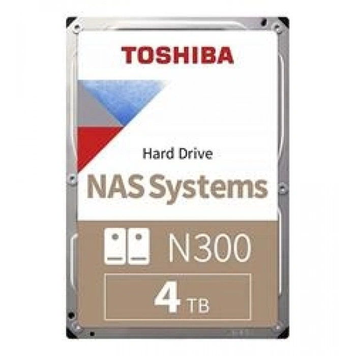 Toshiba 4TB N300 MN10ADA400ES 7200RPM 512MB SATA3 Nas Diski