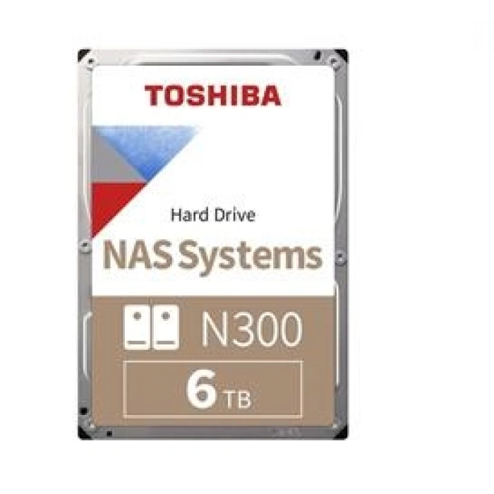 Toshiba 6TB MN10ADA600S N300 7200RPM 3.5 128MB Cache Sata 3 NAS Disk Harddisk