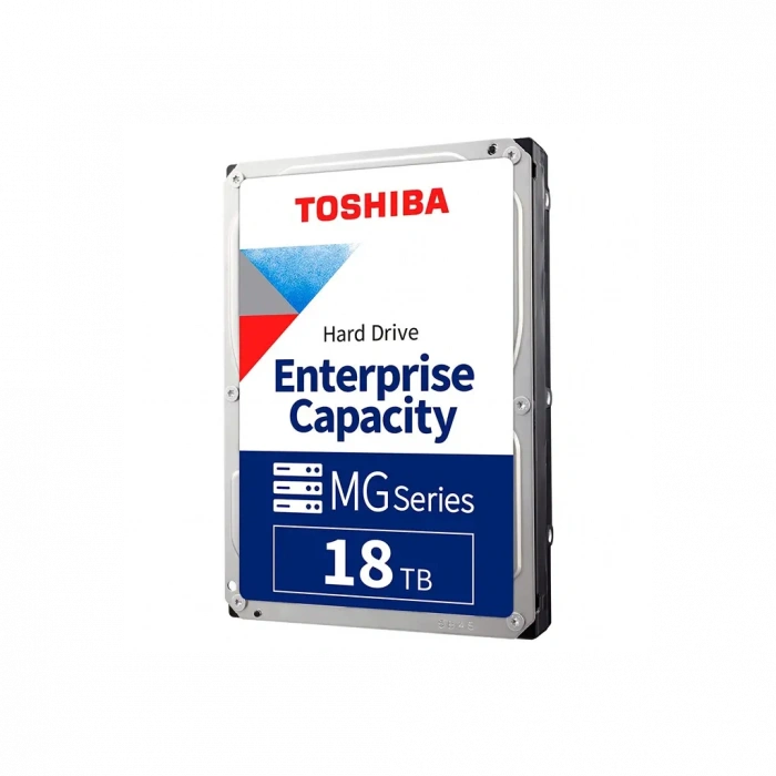 TOSHIBA ENTERPRISE, MG09ACA18TE, 3.5", 18TB, 512Mb 7200 Rpm, 7/24 Güvenlik, Data Center, Nas, Server, HDD