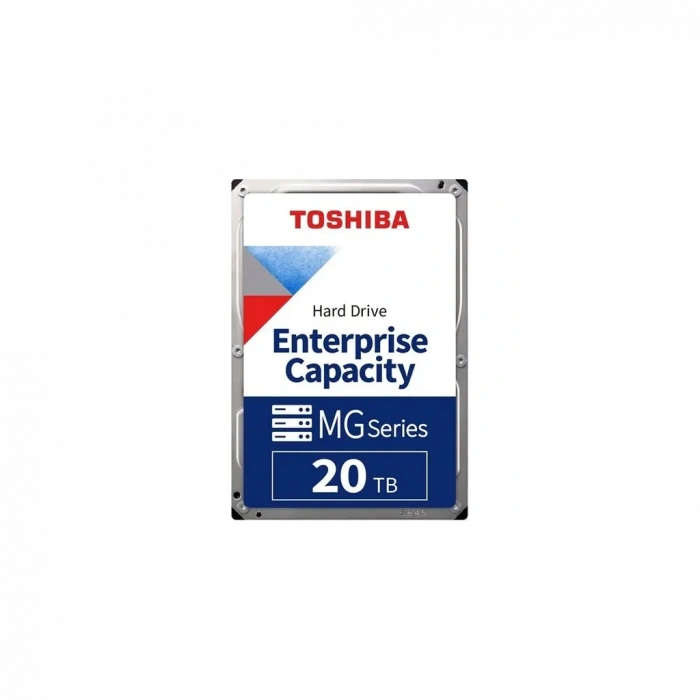 TOSHIBA ENTERPRISE, MG10ACA20TE, 3.5", 20TB, 512Mb 7200 Rpm, 7/24 Güvenlik, Data Center, Nas, Server, HDD