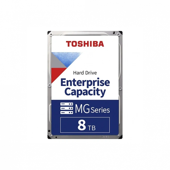 TOSHIBA ENTERPRISE, MG10ADA800E, 3.5", 8TB, 512Mb 7200 Rpm, 7/24 Güvenlik, Data Center, Nas, Server, HDD