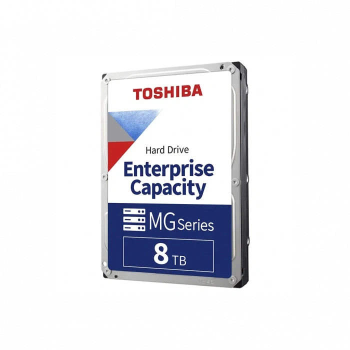 TOSHIBA ENTERPRISE, MG10ADA800E, 3.5", 8TB, 512Mb 7200 Rpm, 7/24 Güvenlik, Data Center, Nas, Server, HDD