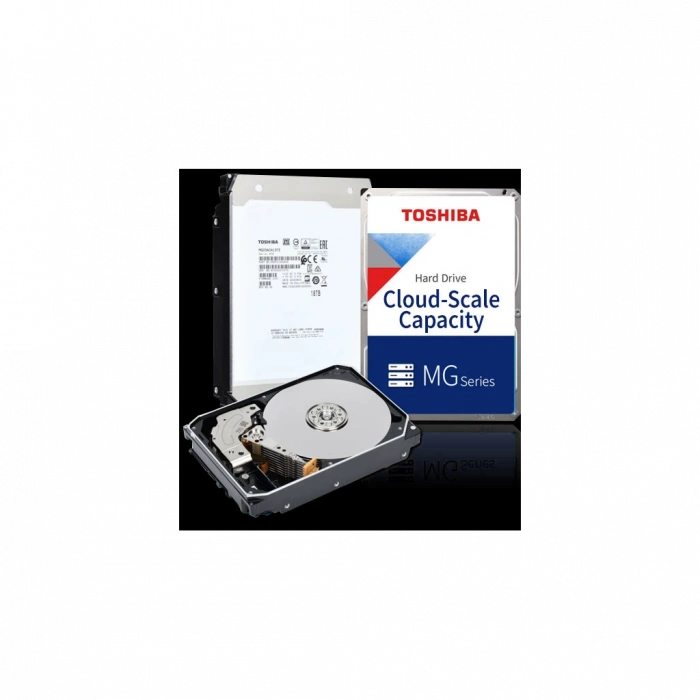 TOSHIBA ENTERPRISE, MG11ACA24TE, 3.5", 24TB, 1Gb 7200 Rpm, 7/24 Güvenlik, Data Center, Nas, Server, HDD