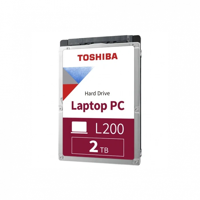 TOSHIBA L200, HDWL120UZSVA, 2.5", 2TB, 128Mb 5400 Rpm, Notebook HDD (Türkiye Distribütörü Garantili)