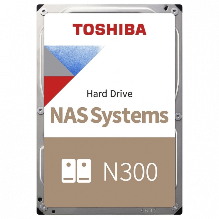 TOSHIBA N300, HDWG62AUZSVA, 3.5", 20TB, 512Mb 7200 Rpm, SATA3, 7/24 NAS, SERVER, HDD