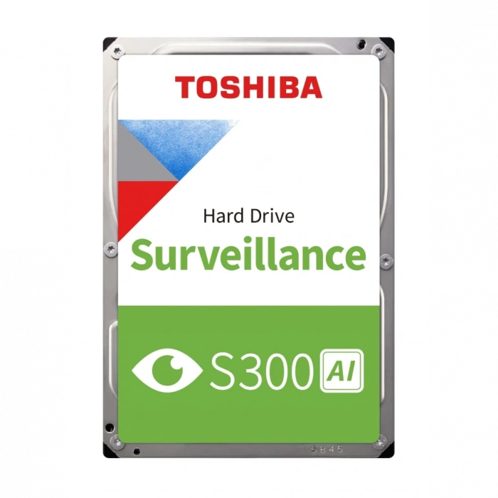 TOSHIBA S300 AI, MG10ADA10TE-V, 3.5", 10TB, 512Mb 7200 Rpm, 7/24 Güvenlik HDD