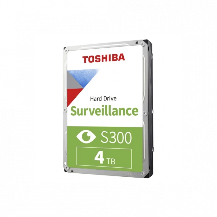 TOSHIBA S300, HDWT840UZSVA, 3.5", 4TB, 256Mb 5400 Rpm, 7/24 Güvenlik HDD