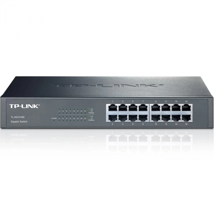 TP-LINK 16-PORT TL-SG1016D GIGABIT YÖNETİLEMEZ SWITCH