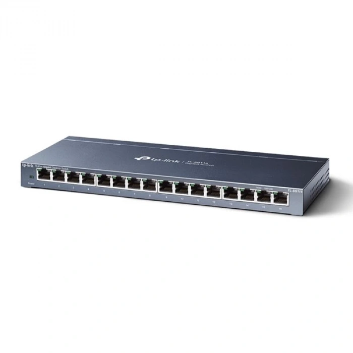 TP-LINK 16-PORT TL-SG116 GIGABIT YÖNETİLEMEZ SWITCH