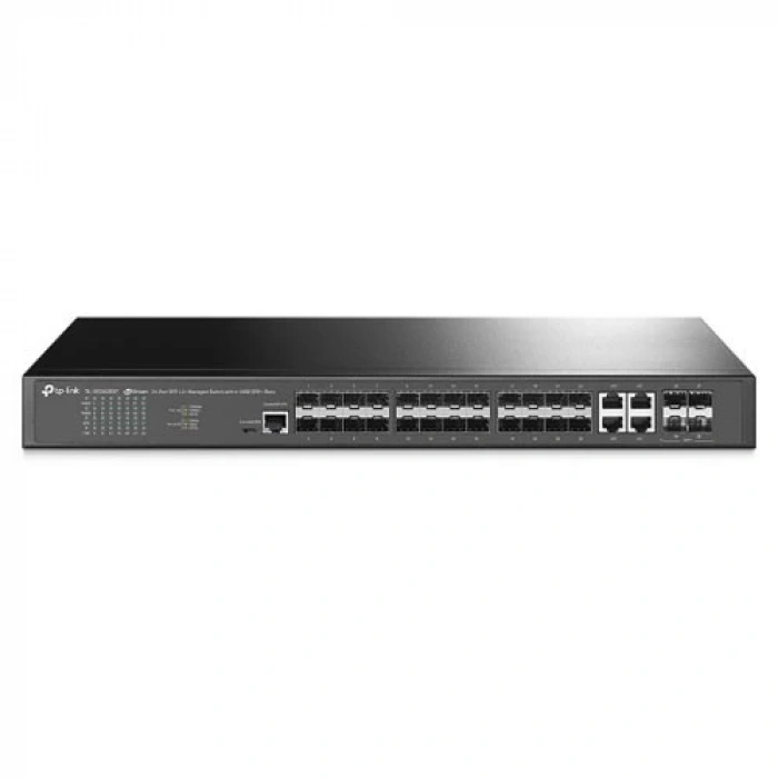 TP-LINK 24port FSP TL-SG3428XF Gigabit 4-10Gbe SFP Yönetilebilir Switch