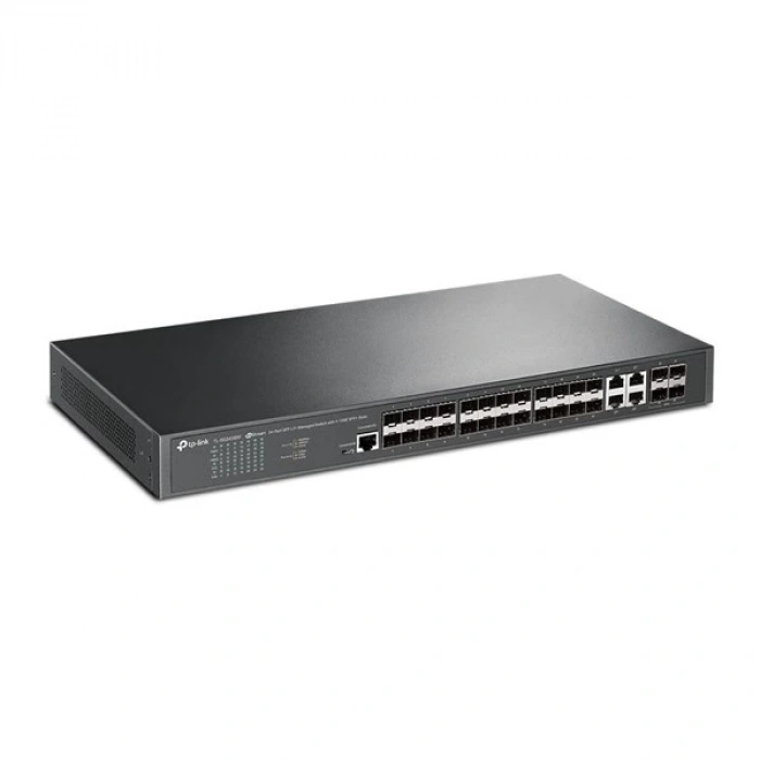 TP-LINK 24port FSP TL-SG3428XF Gigabit 4-10Gbe SFP Yönetilebilir Switch