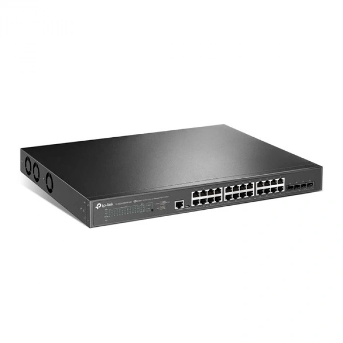 TP-LINK 24port TL-SG3428XPP-M2 2.5 GIGABIT 4-SFP 10GbE 500W YÖNETİLEBİLİR POE SWITCH