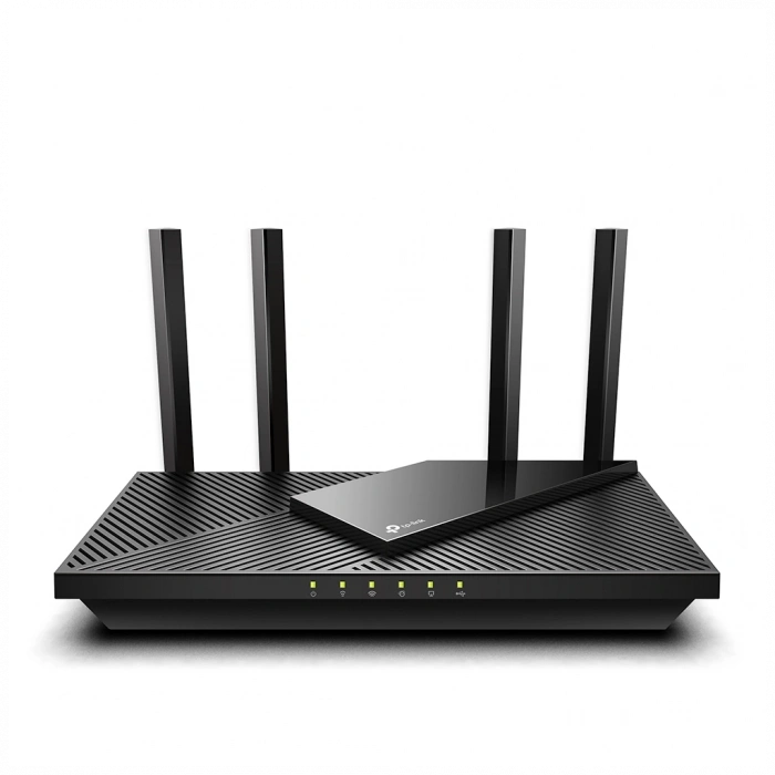 TP-LINK ARCHER AX55, AX3000, 4Port, 3000Mbps, Dual Band, Wifi 6, Masaüstü, Gigabit, Router, Access Point