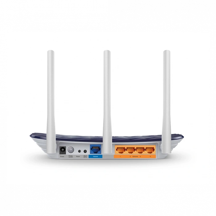 TP-LINK ARCHER C20, AC750, 4Port, 750Mbps, Dual Band WiFi, Masaüstü, Megabit, Router, Access Point, Range Extender