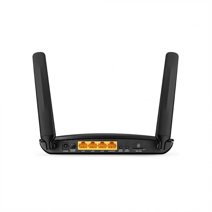 TP-LINK ARCHER MR200, AC750, 4Port, 750Mbps, Dual Band WiFi, Masaüstü, LTE Micro Sim Kart Takılabilir 3G-4G Destekli Router