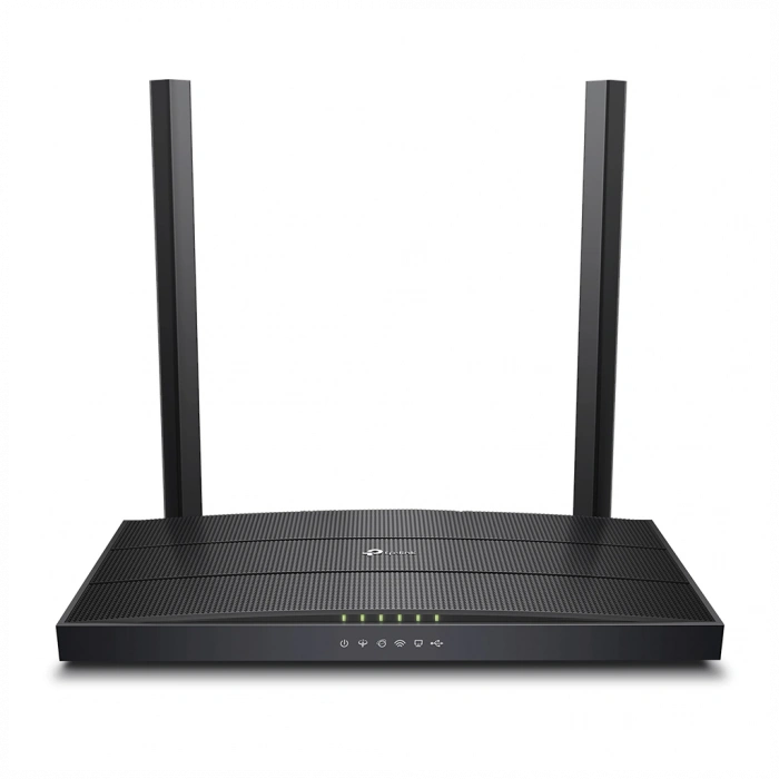 TP-LINK ARCHER VR400 V3, AC1200, 4 Port, Dual Band Wifi, 1200Mbps, 2×Anten, 3G-4G USB Desteği, VDSL2, ADSL2+ MODEM