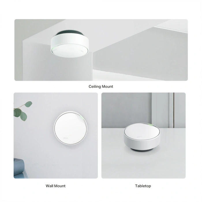 TP-LINK DECO-X50-POE, AX3000, İkili Mesh, 3000Mbps Dual Band, WiFi6, 3Port Gigabit Lan, 420m2 Çekim Alanı, Router, Geniş Alan İnternet Ağı Sağlayıcısı