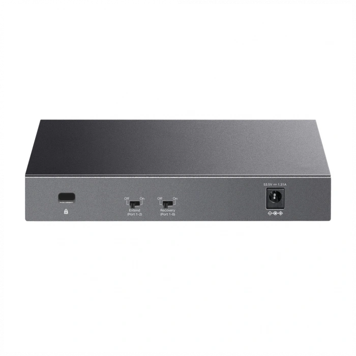 TP-LINK LS108GP, Green Tech, 8 Port GigaBit, PoE 62W, Yönetilemez, Metal Kasalı Switch