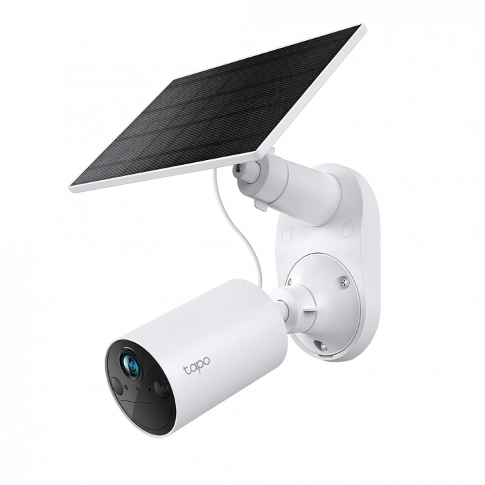 TP-LINK Tapo TC82 KIT (C410 KIT), 2K, 3,0Mpix, Dış Mekan, IP65, WiFi, 9Mt. Renkli Gece Görüşü, İki Yönlü Ses, Güneş Enerjili Güvenlik Kamerası Kiti
