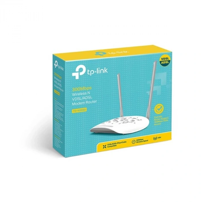 TP-LINK TD-W9960 N300 ADSL-VDSL MODEM ROUTER