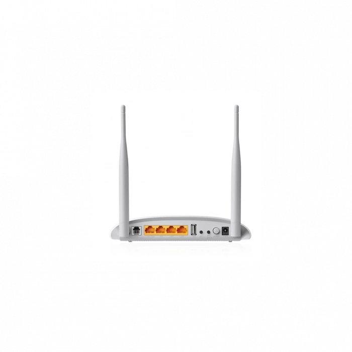 TP-LINK TD-W9970, V4.0 4 Port, 2.4Ghz  Wifi, 300Mbps, 2xAnten, VDSL2, ADSL2+ MODEM