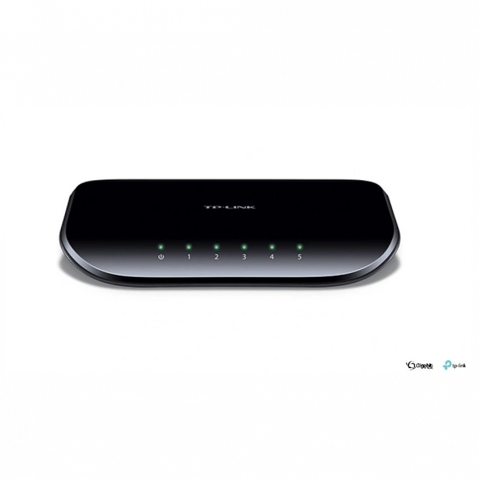 TP-LINK TL-SG1005D, 5 Port, GigaBit, Yönetilemez, Masaüstü Switch